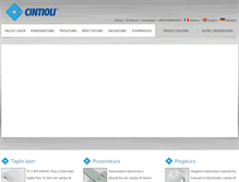 Tablet Screenshot of cintioli.com